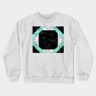 Mint marble XII Crewneck Sweatshirt